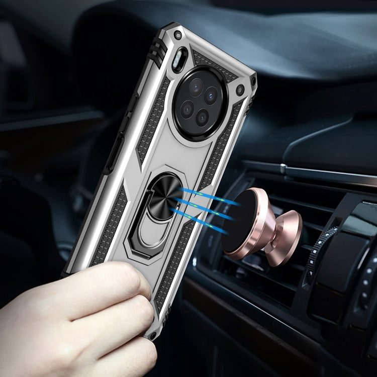 For Huawei nova 8i Shockproof TPU + PC Phone Case with 360 Degree Rotating Holder