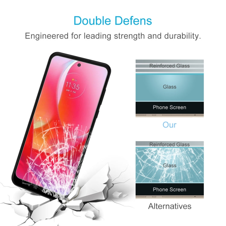 50 PCS 0.26mm 9H 2.5D Tempered Glass Film For Motorola Moto G Power 2022