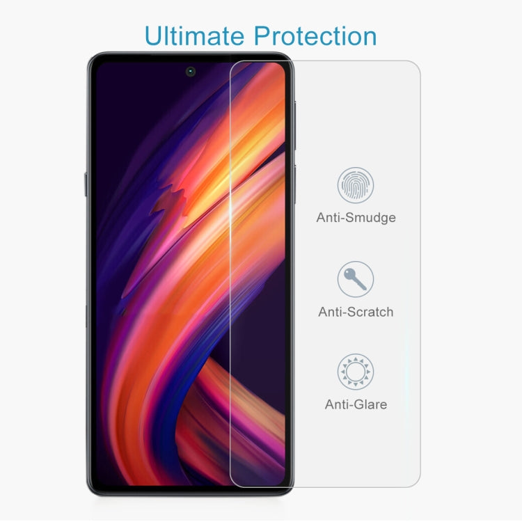 50 PCS 0.26mm 9H 2.5D Tempered Glass Film For Motorola Edge 30 Ultra