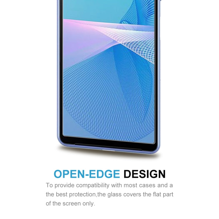 50 PCS 0.26mm 9H 2.5D Tempered Glass Film For Sony Xperia 10 III Lite
