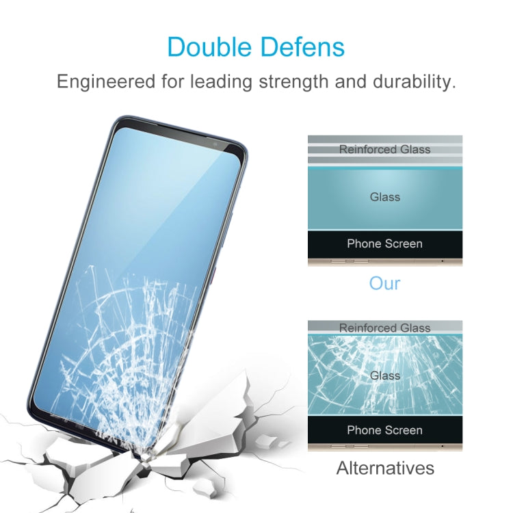 50 PCS 0.26mm 9H 2.5D Tempered Glass Film For Asus Smartphone for Snapdragon Insiders