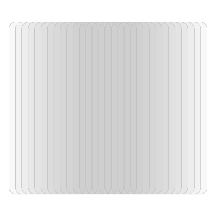 50 PCS 0.26mm 9H 2.5D Tempered Glass Film For Elephone U5