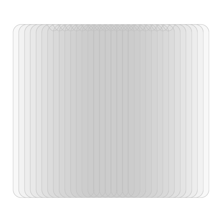 50 PCS 0.26mm 9H 2.5D Tempered Glass Film For Wiko Y62