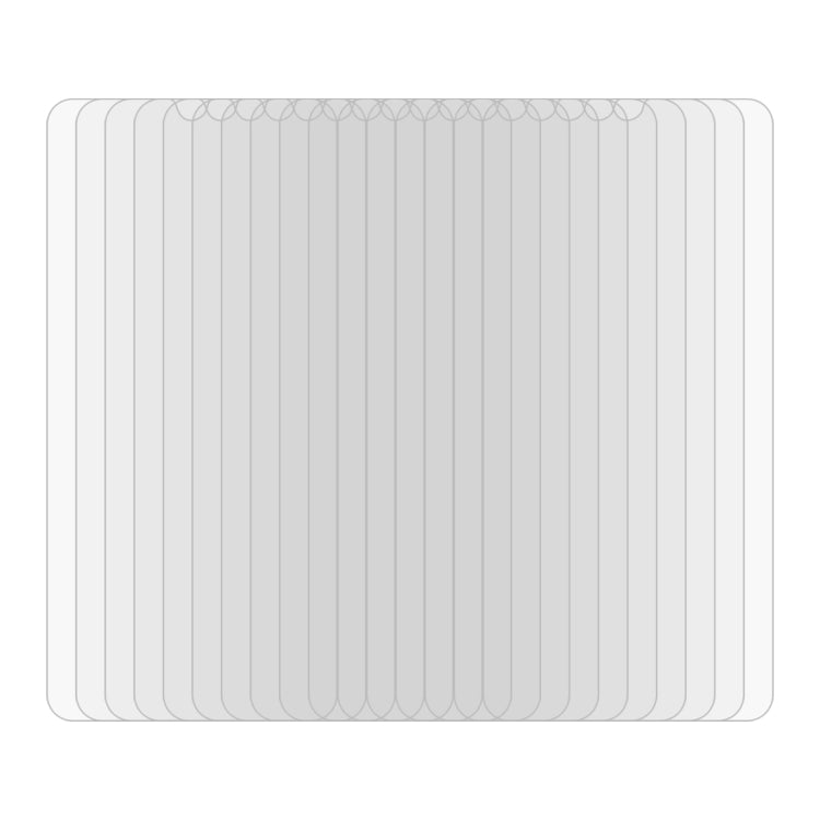 50 PCS 0.26mm 9H 2.5D Tempered Glass Film For Wiko Ride 3