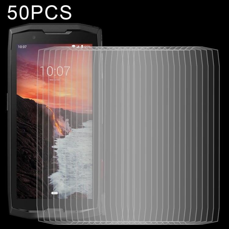 50 PCS 0.26mm 9H 2.5D Tempered Glass Film For Crosscall Core-X4