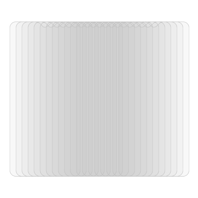 50 PCS 0.26mm 9H 2.5D Tempered Glass Film For ZTE Blade V 2020 Vita