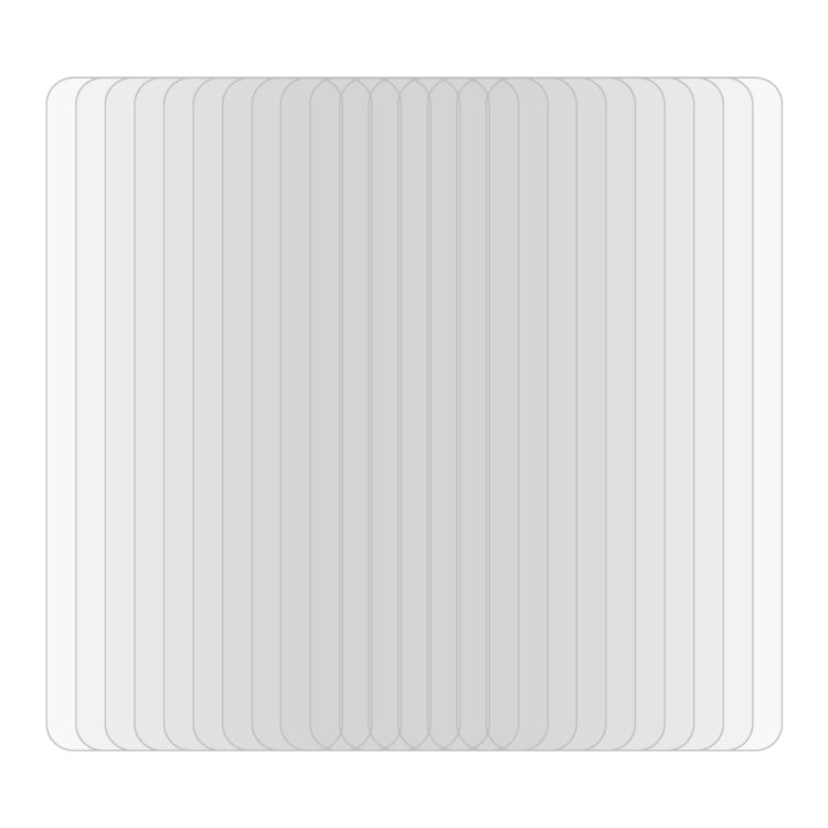 50 PCS 0.26mm 9H 2.5D Tempered Glass Film For Tecno Camon 18 P