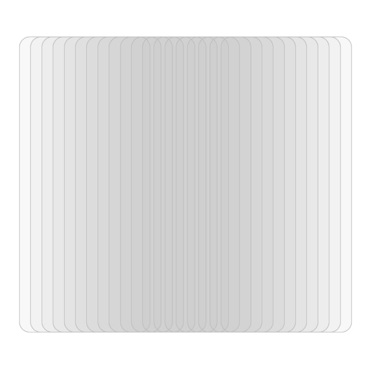 50 PCS 0.26mm 9H 2.5D Tempered Glass Film For Tecno Camon 17 Pro