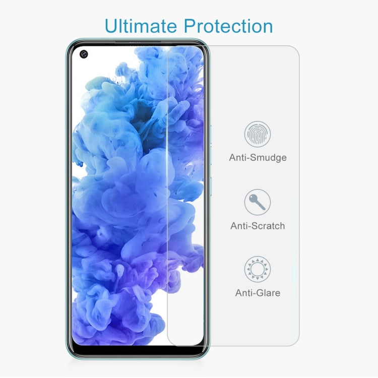 50 PCS 0.26mm 9H 2.5D Tempered Glass Film For Tecno Camon 16 SE / Camon 16