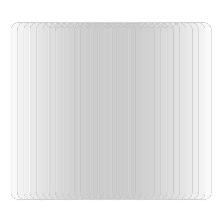 50 PCS 0.26mm 9H 2.5D Tempered Glass Film For Tecno Spark 7T