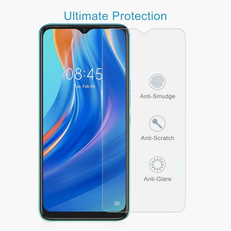 50 PCS 0.26mm 9H 2.5D Tempered Glass Film For Tecno Spark 7T