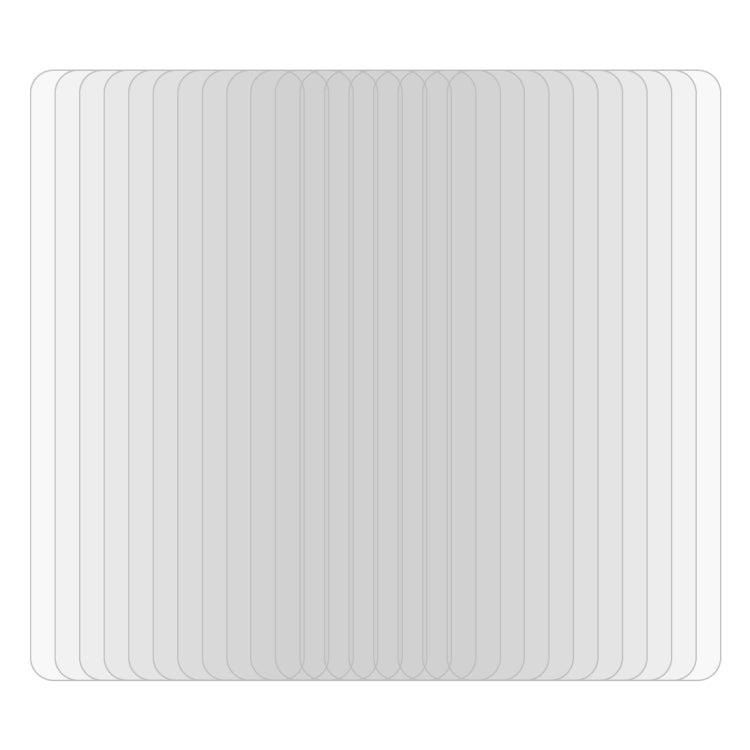 50 PCS 0.26mm 9H 2.5D Tempered Glass Film For TCL 20L