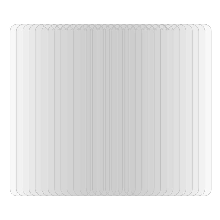 50 PCS 0.26mm 9H 2.5D Tempered Glass Film For Nokia 6.3