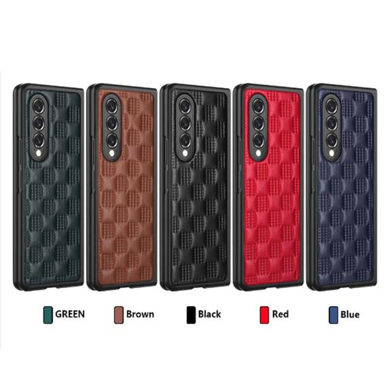 For Samsung Galaxy Z Fold3 5G Soft Micorofiber PU Folding Phone Case