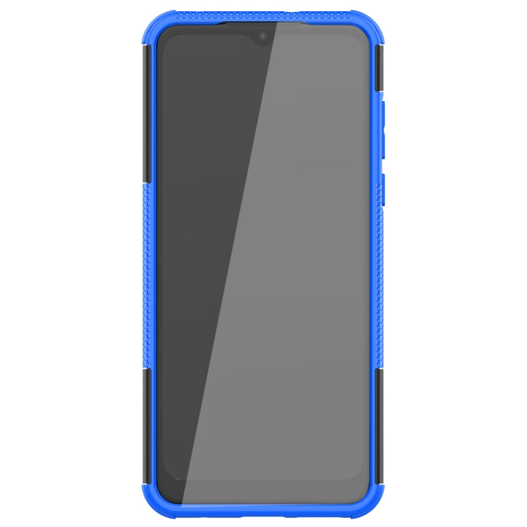 For Motorola Moto G Pure Tire Texture Shockproof TPU+PC Phone Case with Holder