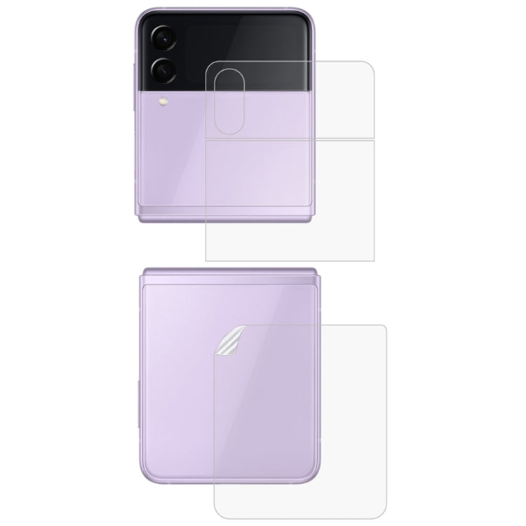 Full Screen Protector Explosion-proof Hydrogel Film For Samsung Galaxy Z Flip3 5G(External Screen)