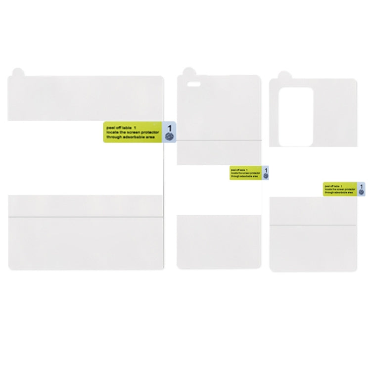 Full Screen Protector Explosion-proof Hydrogel Film For Huawei Mate X2(Internal+External Screen)