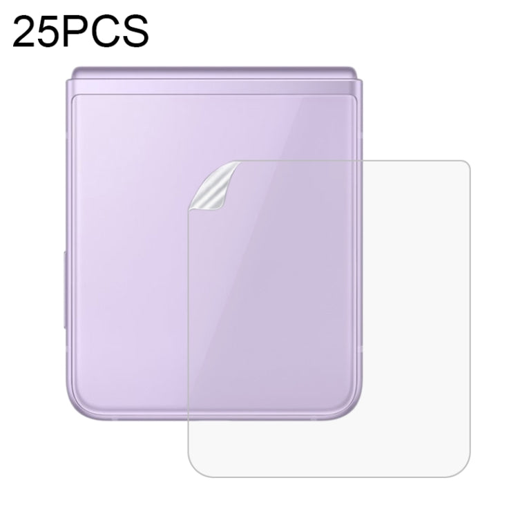 25 PCS Full Screen Protector Explosion-proof Hydrogel Film For Samsung Galaxy Z Flip3 5G(Big Screen)
