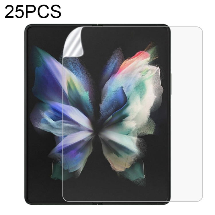 25 PCS Full Screen Protector Explosion-proof Hydrogel Film For Samsung Galaxy Z Fold3 5G(Big Screen)