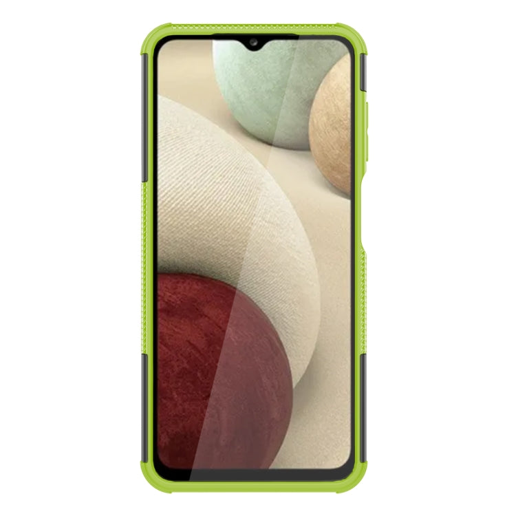 For Samsung Galaxy A13 5G Tire Texture Shockproof TPU+PC Phone Case with Holder