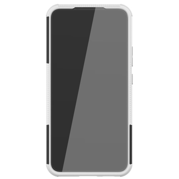 For Samsung Galaxy S22+ 5G Tire Texture Shockproof TPU+PC Phone Case with Holder