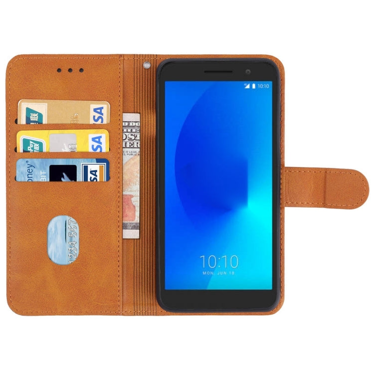 Leather Phone Case For Alcatel 1/1 2019&2021 / Vodafone Smart E9