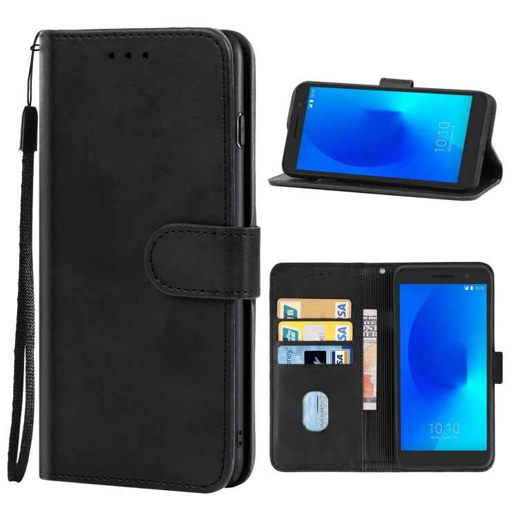 Leather Phone Case For Alcatel 1/1 2019&2021 / Vodafone Smart E9