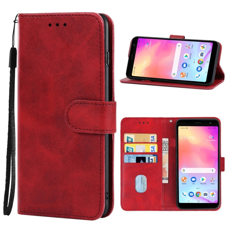 Leather Phone Case For Alcatel TCL A3X A600DL