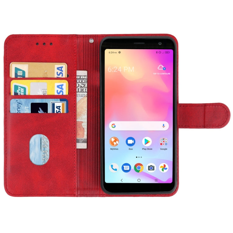 Leather Phone Case For Alcatel TCL A3X A600DL