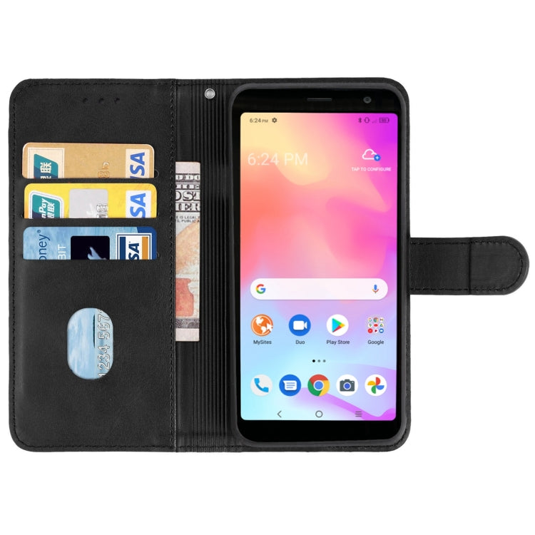 Leather Phone Case For Alcatel TCL A3X A600DL