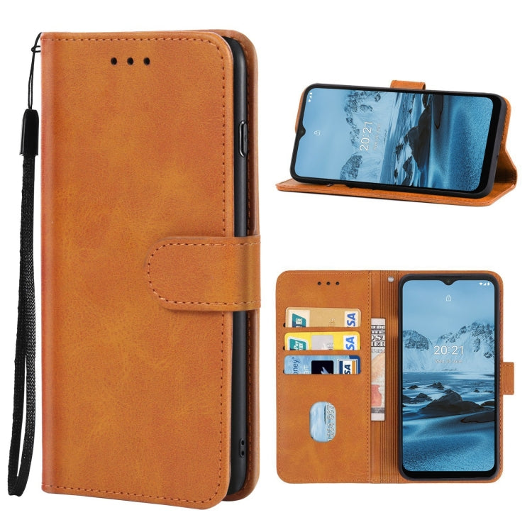 Leather Phone Case For Nokia C20 Plus
