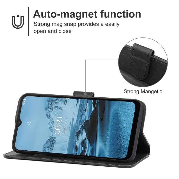 Leather Phone Case For Nokia C20 Plus