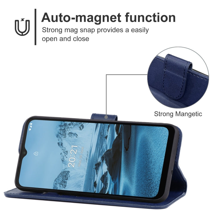 Leather Phone Case For Nokia C20 Plus