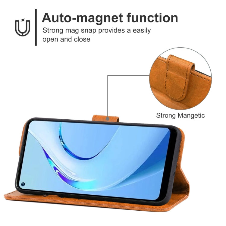 Leather Phone Case For Oukitel C21 Pro