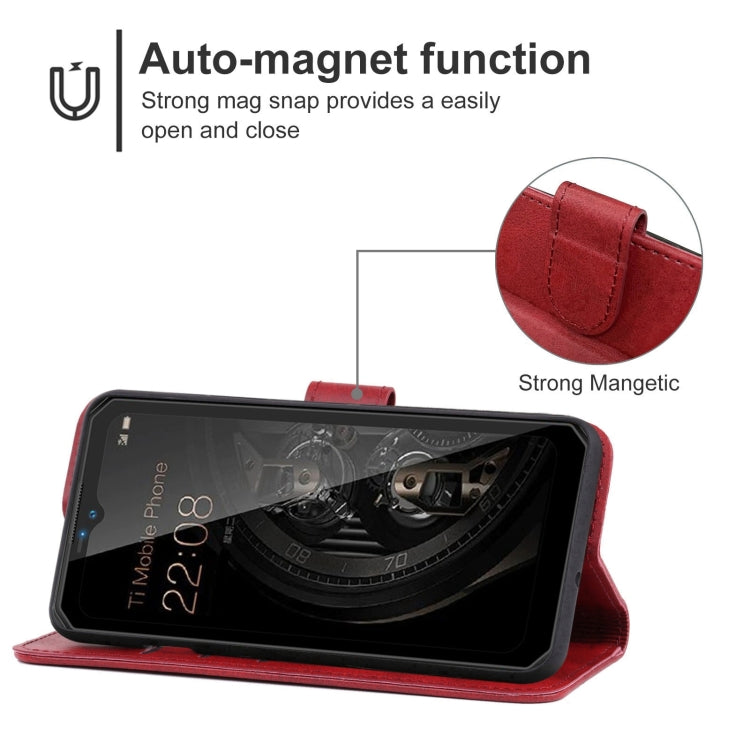 Leather Phone Case For Oukitel WP15 5G