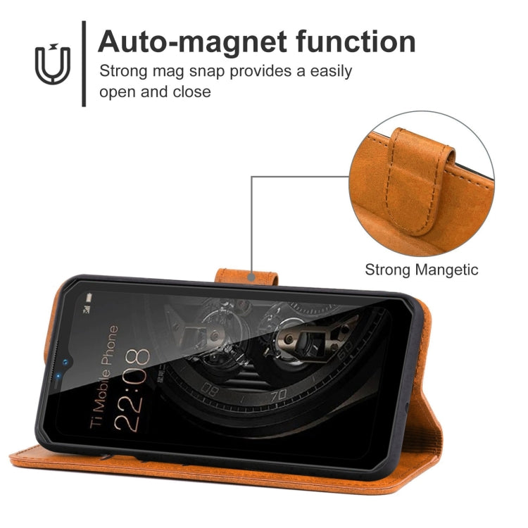 Leather Phone Case For Oukitel WP15 5G