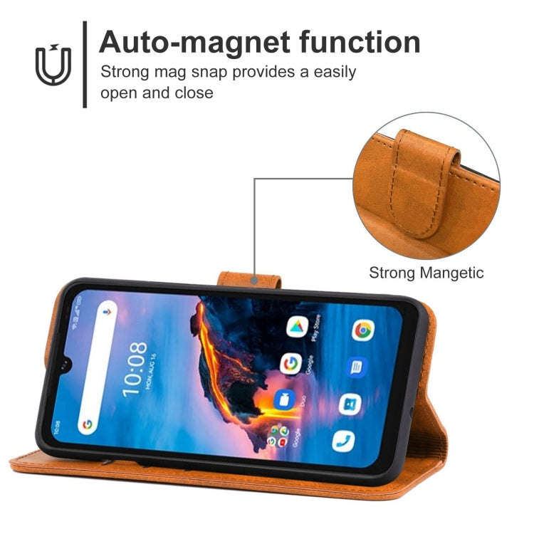 Leather Phone Case For UMIDIGI Bison Pro Big Hole Version