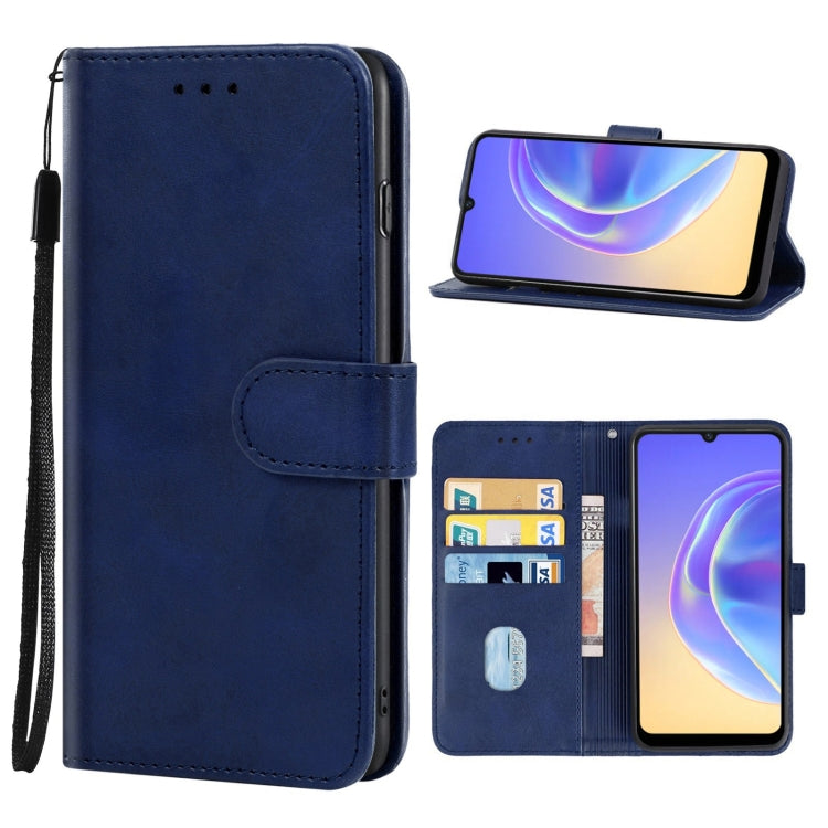 Leather Phone Case For vivo V21e 4G / Y73 2021 Big Hole Version