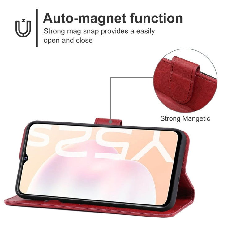 Leather Phone Case For vivo Y52s 5G CN Version/iQOO U3/U3x/Y31S 5G