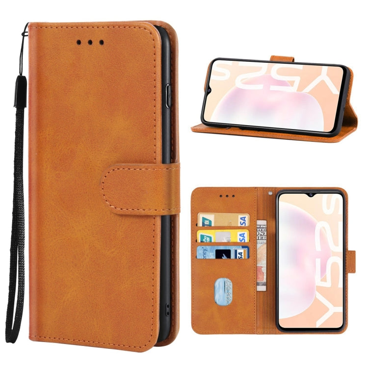 Leather Phone Case For vivo Y52s 5G CN Version/iQOO U3/U3x/Y31S 5G