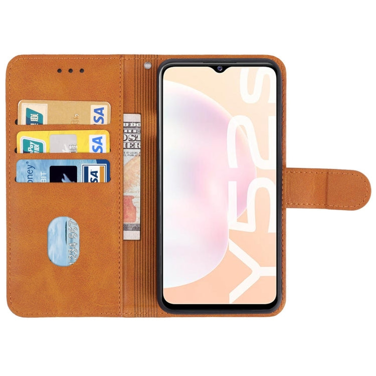Leather Phone Case For vivo Y52s 5G CN Version/iQOO U3/U3x/Y31S 5G