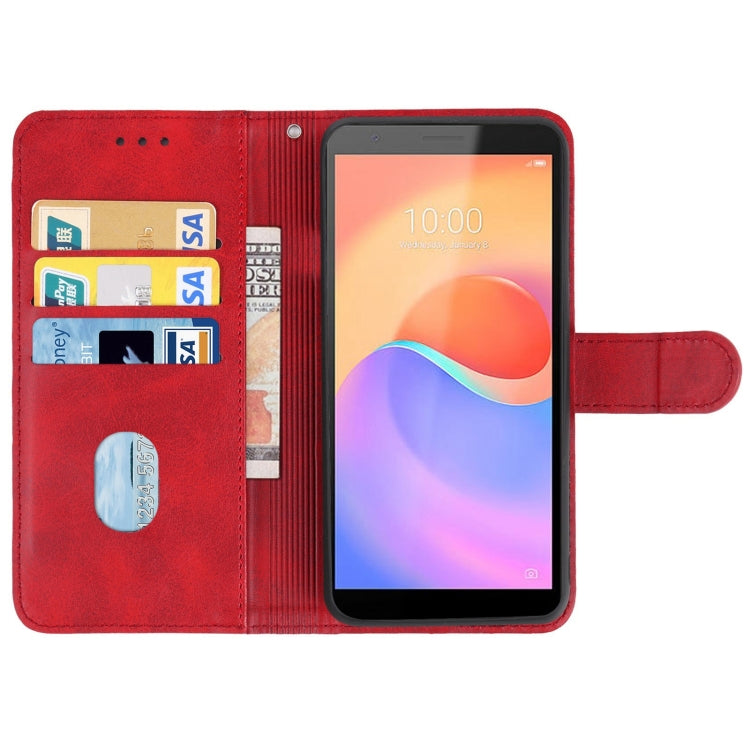 Leather Phone Case For ZTE Blade A31 Plus
