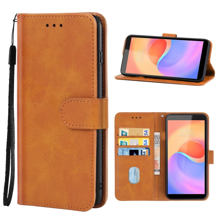 Leather Phone Case For ZTE Blade A31 Plus