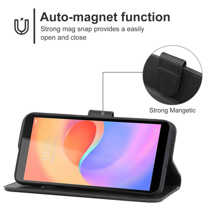 Leather Phone Case For ZTE Blade A31 Plus