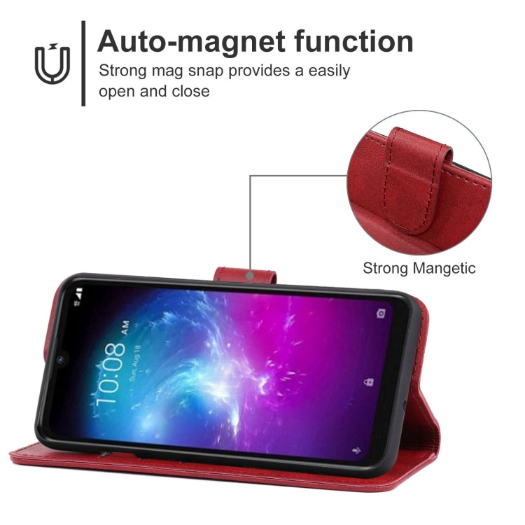 Leather Phone Case For ZTE Blade A51 Lite / A5 2020