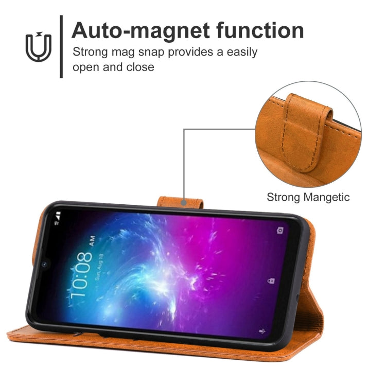 Leather Phone Case For ZTE Blade A51 Lite / A5 2020