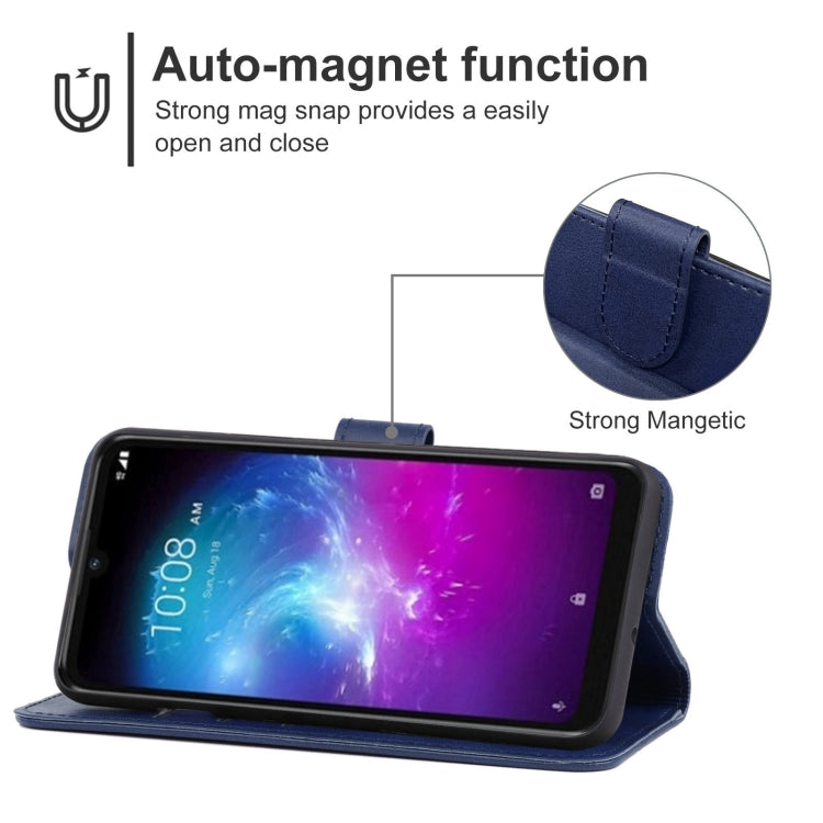 Leather Phone Case For ZTE Blade A51 Lite / A5 2020