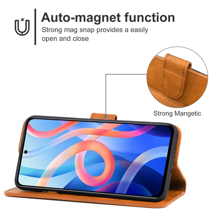 Leather Phone Case For Xiaomi Poco M4 Pro 5G