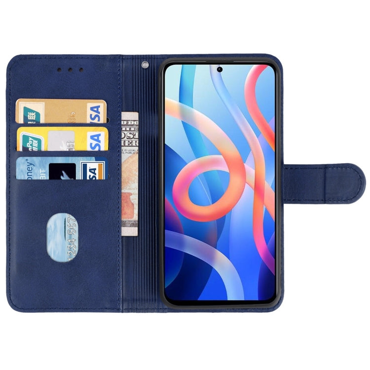 Leather Phone Case For Xiaomi Poco M4 Pro 5G