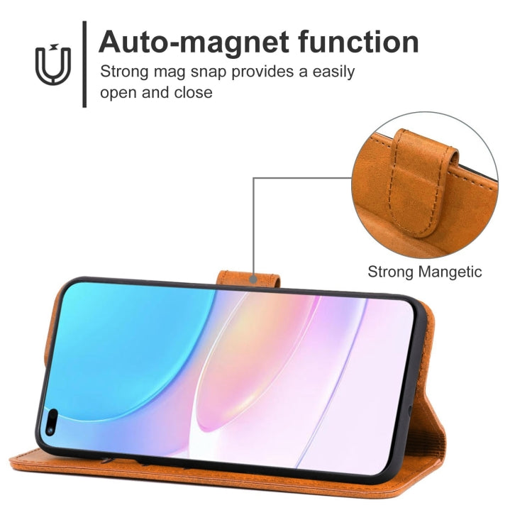 Leather Phone Case For Honor 50 Lite / Huawei nova 8i